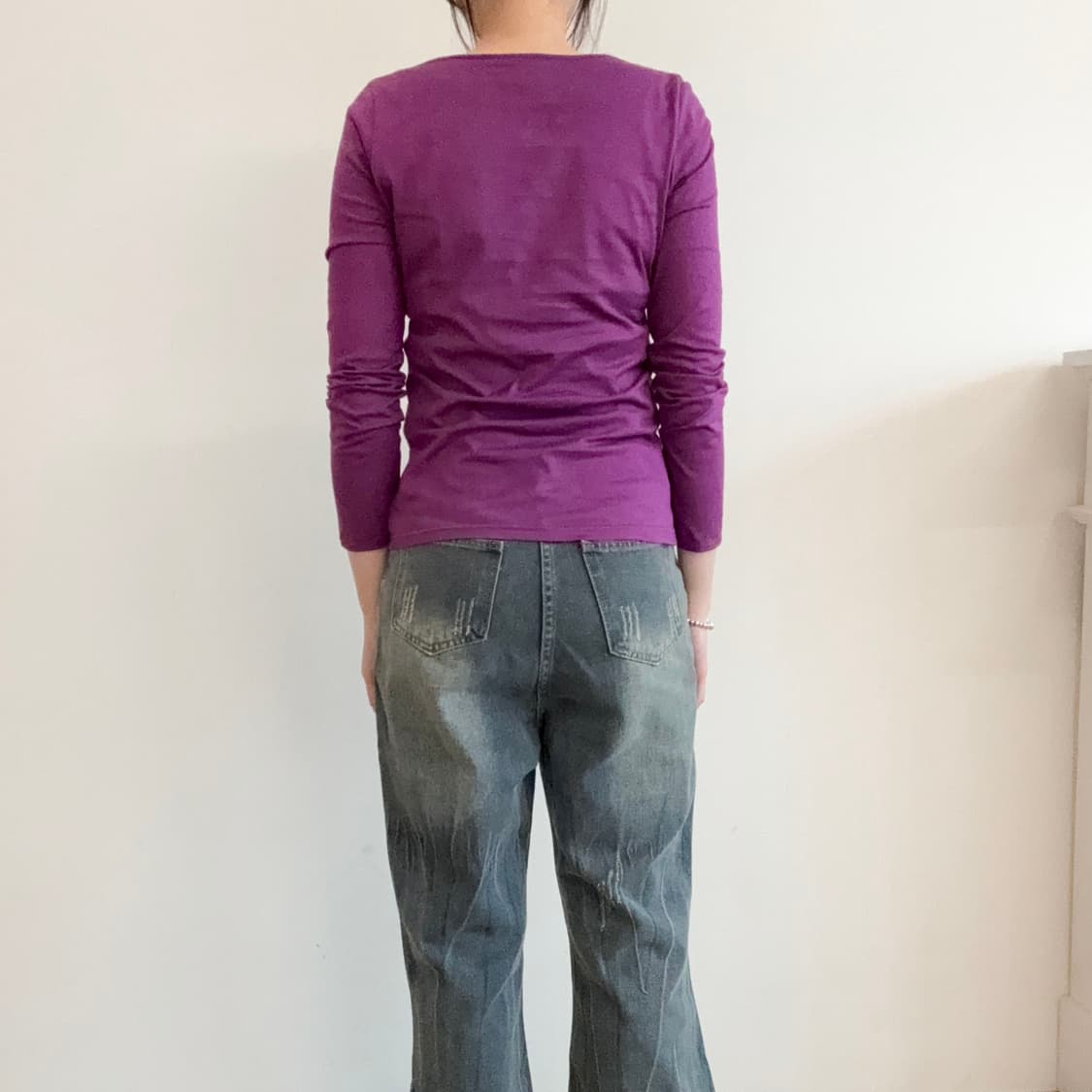 Paul Smith Pearl Necklace Long-Sleeve 상품이미지3