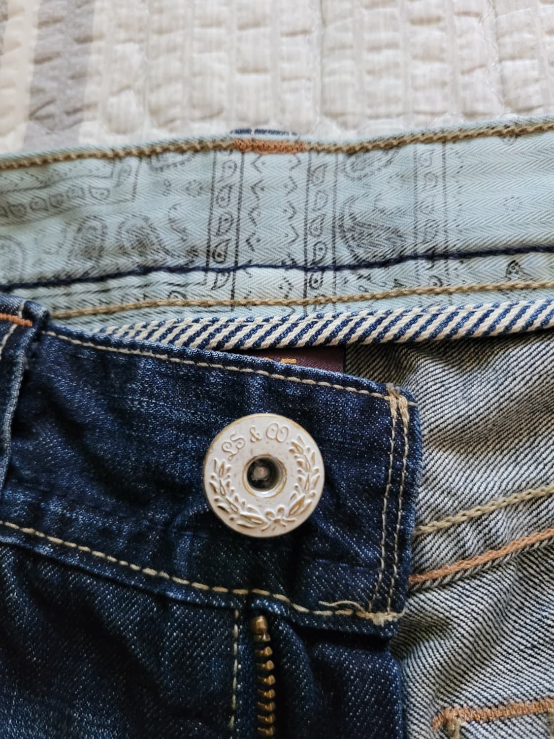 리바이스 Levi's EH505 유럽헤리티지 슬림스트레이트 워싱진 30 상품이미지3