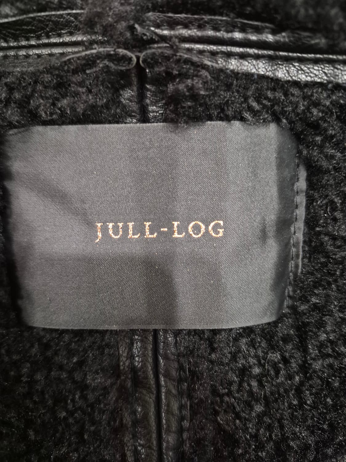 줄로그 인조 무스탕 블랙 숄카라 상품이미지4