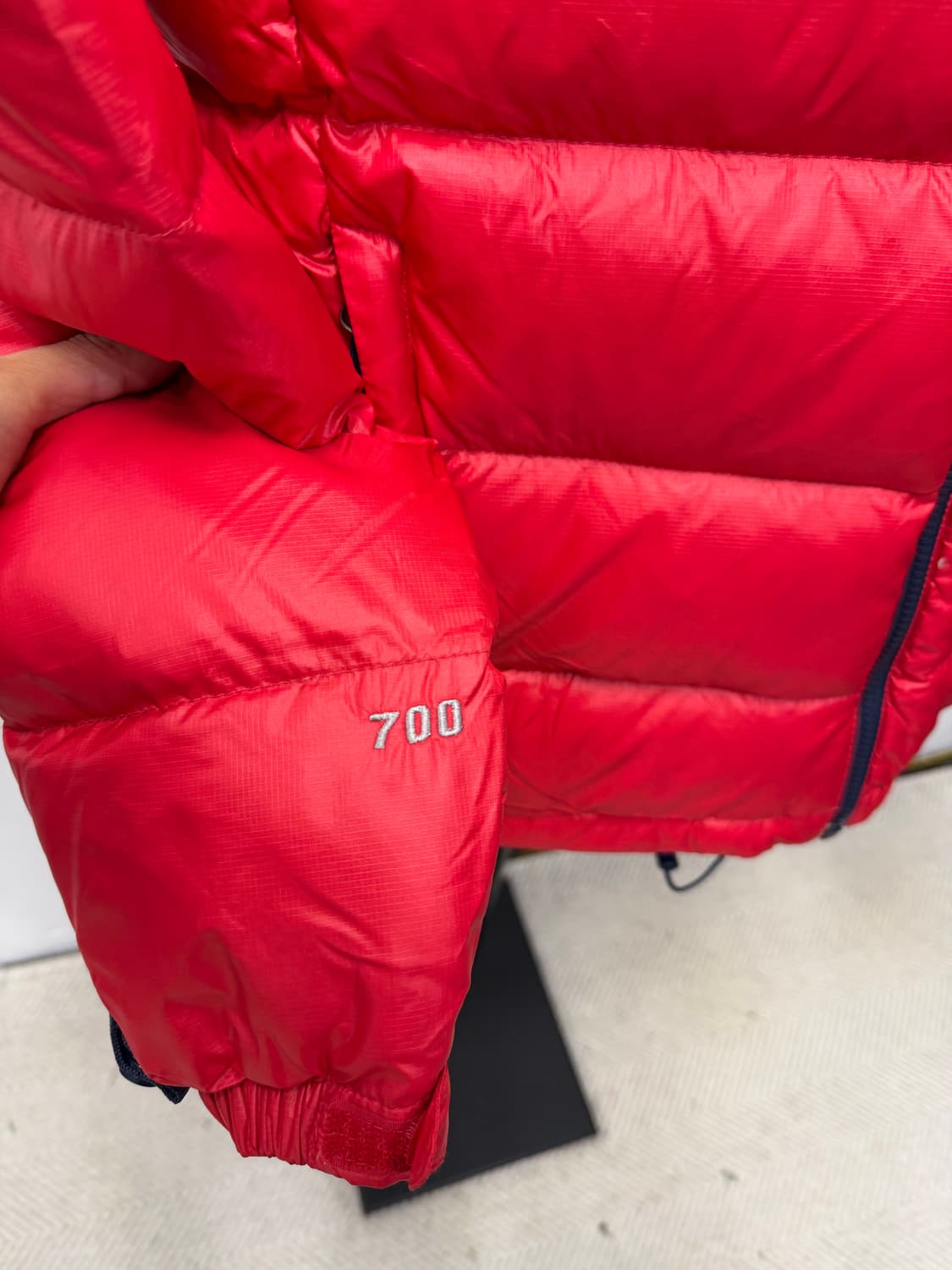 정품) 노스페이스 700필 구스패딩 S 상품이미지4