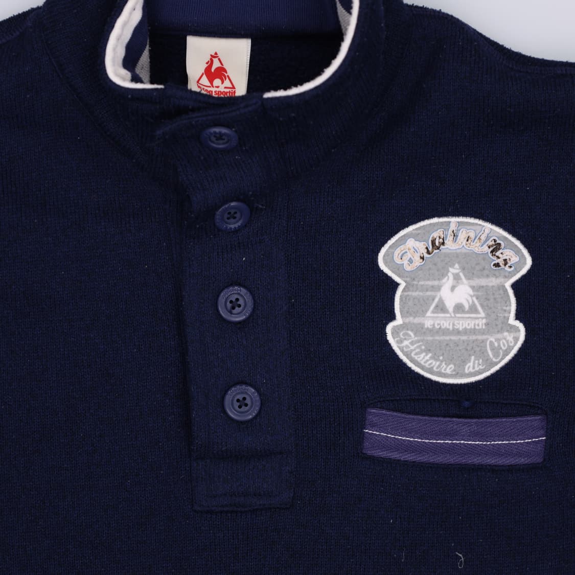 실측확인 르꼬끄 패치 긴팔티셔츠 0209H1 상품이미지3