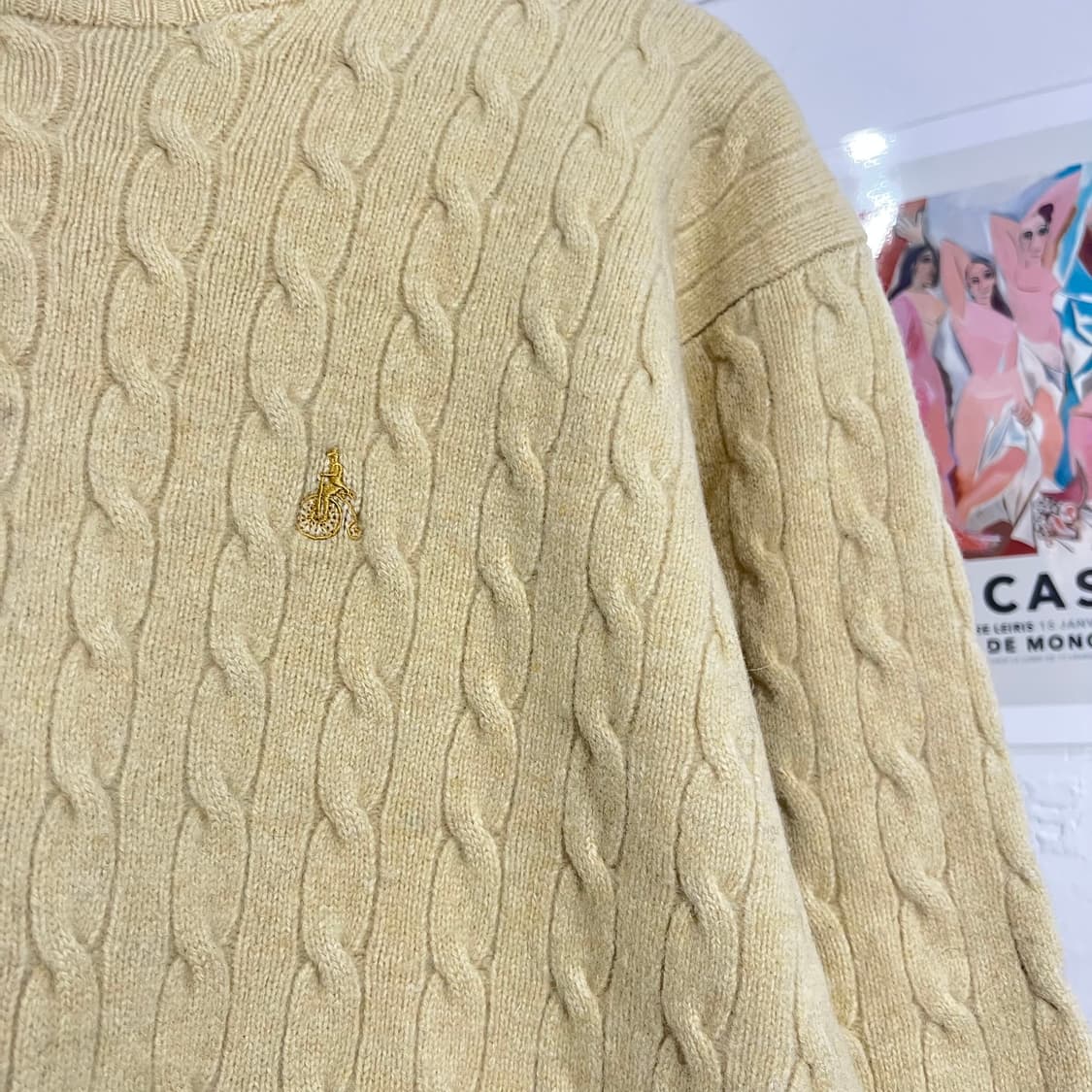 빈폴 꽈배기 울 니트 상품이미지5