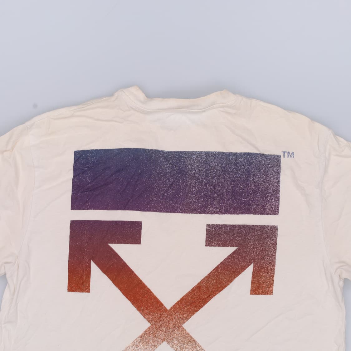 XXS 오프화이트 프린팅 반팔티 0327H1 상품이미지3