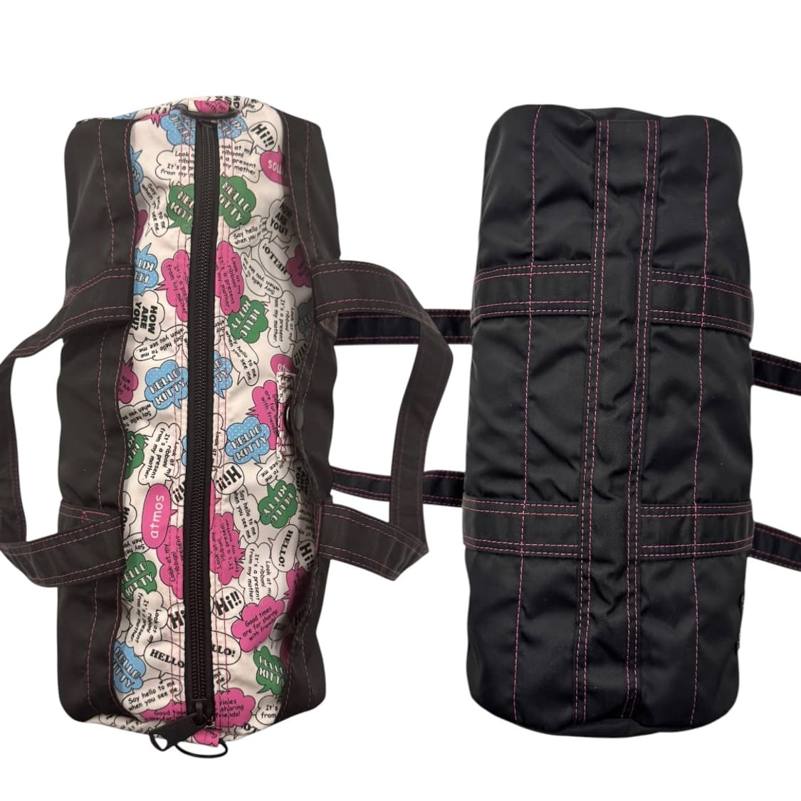 포터 x 아트모스 x 헬로키티 2way 보스턴백 블랙 상품이미지8