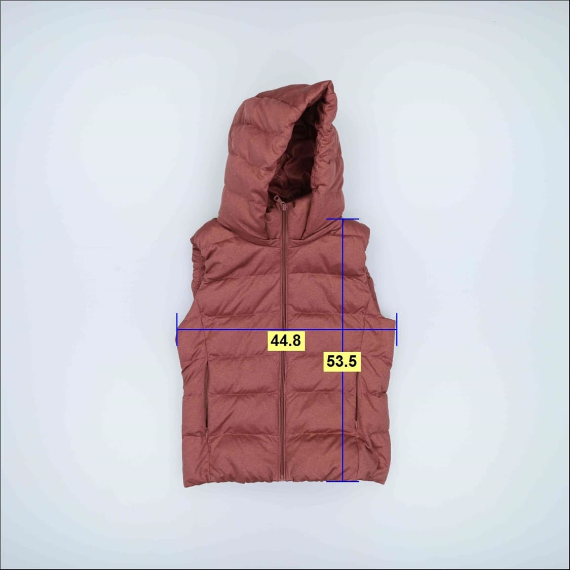 M 유니클로 여성 다운 패딩조끼 0202H1 상품이미지4