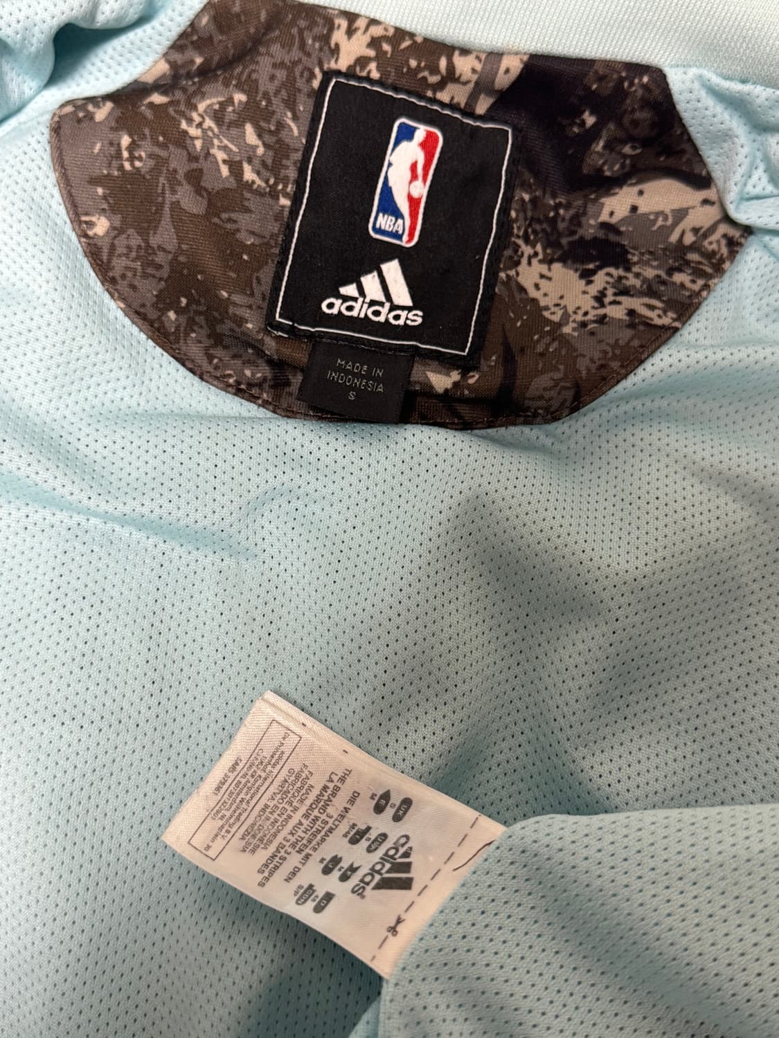 대장 아디다스 댐버 NBA 삼선 트레이닝 져지 카모 자켓 상품이미지7