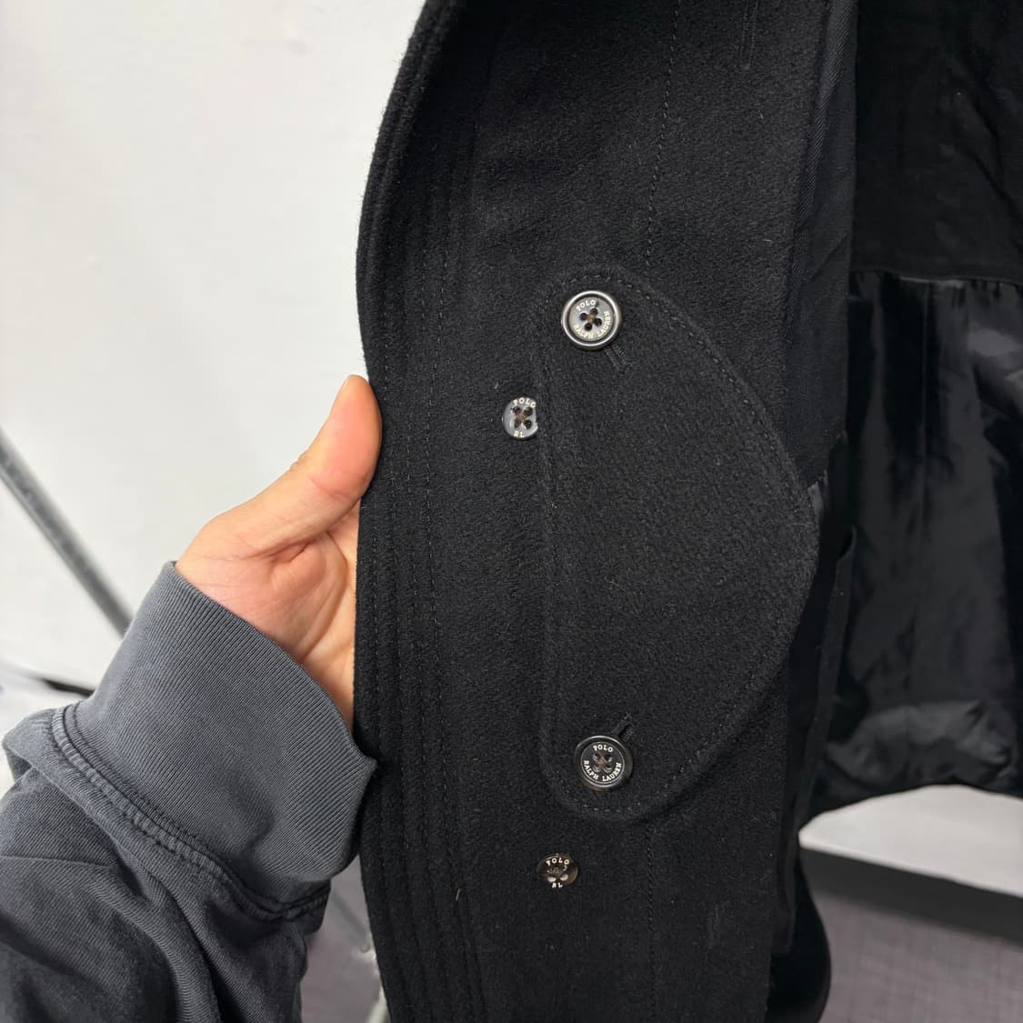 폴로 울 코트 상품이미지3