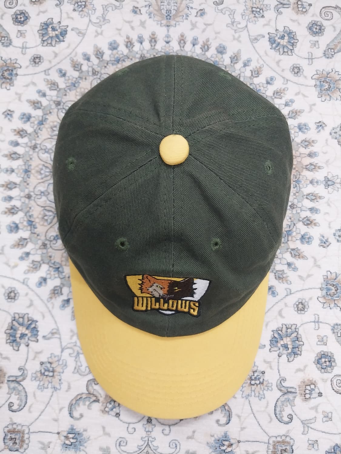 WEGO 윌로우스 볼캡 모자 그린/옐로우 상품이미지2