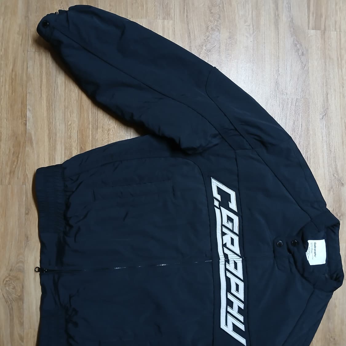 CGP 코드그라피 바이커 점퍼 누빔 자켓 L 100 상품이미지3