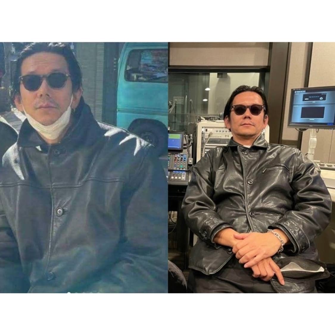 올드갭 레더 카코트 S 상품이미지6