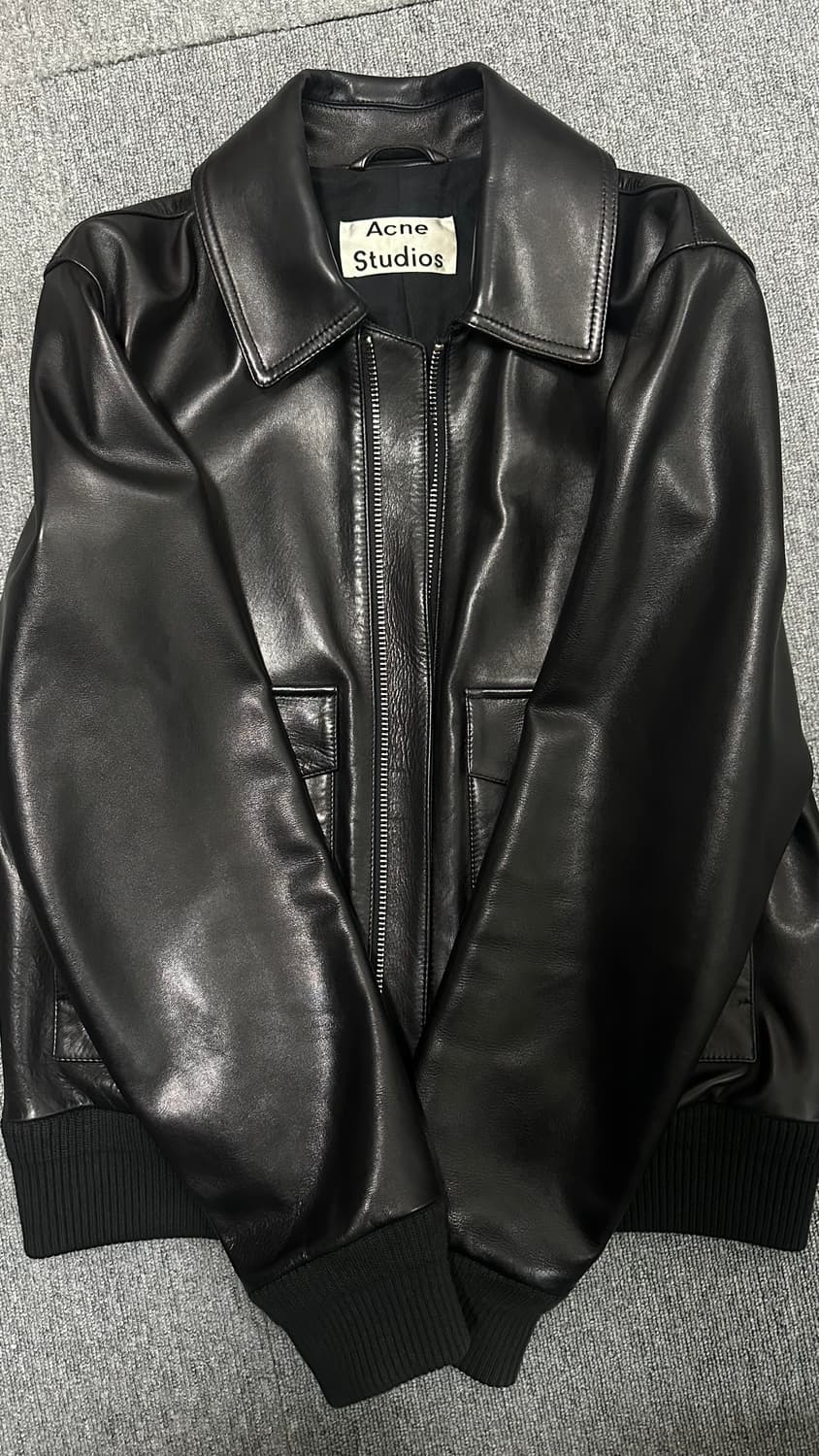 ACNE STUDIOS Leather Bomber  상품이미지2
