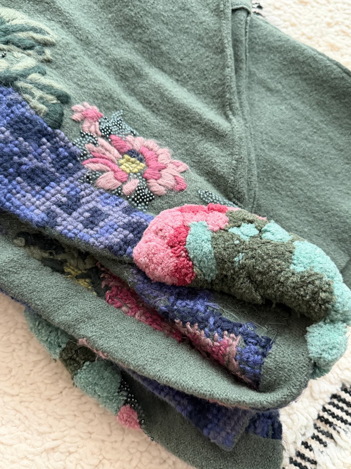 겐조 컬렉션 아플리케 니트 코트 (국내 수입정품) 상품이미지10