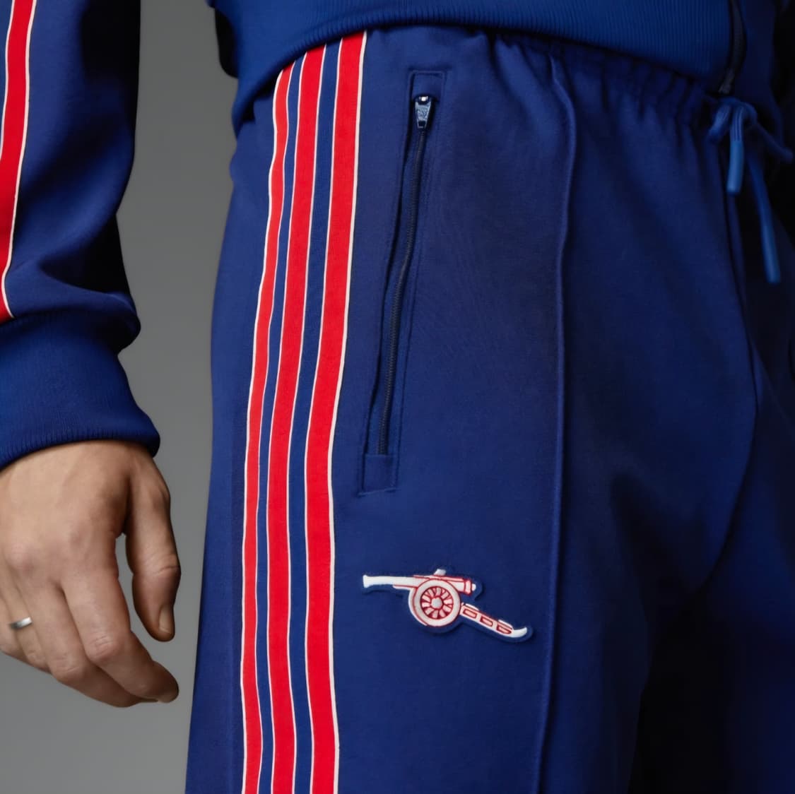 (새상품/L)아디다스 아스날 아이콘 트랙 팬츠 트레이닝 바지 축구 아스널 상품이미지4