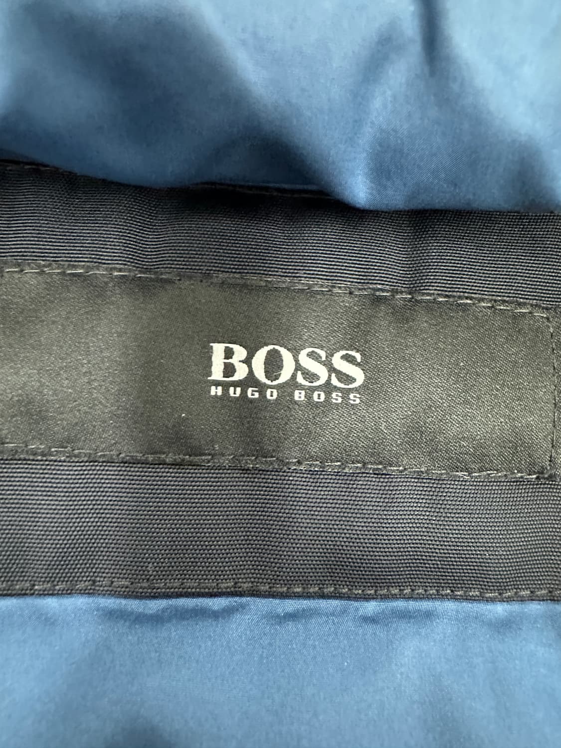 휴고보스 네이비 덕다운 패딩 상품이미지5