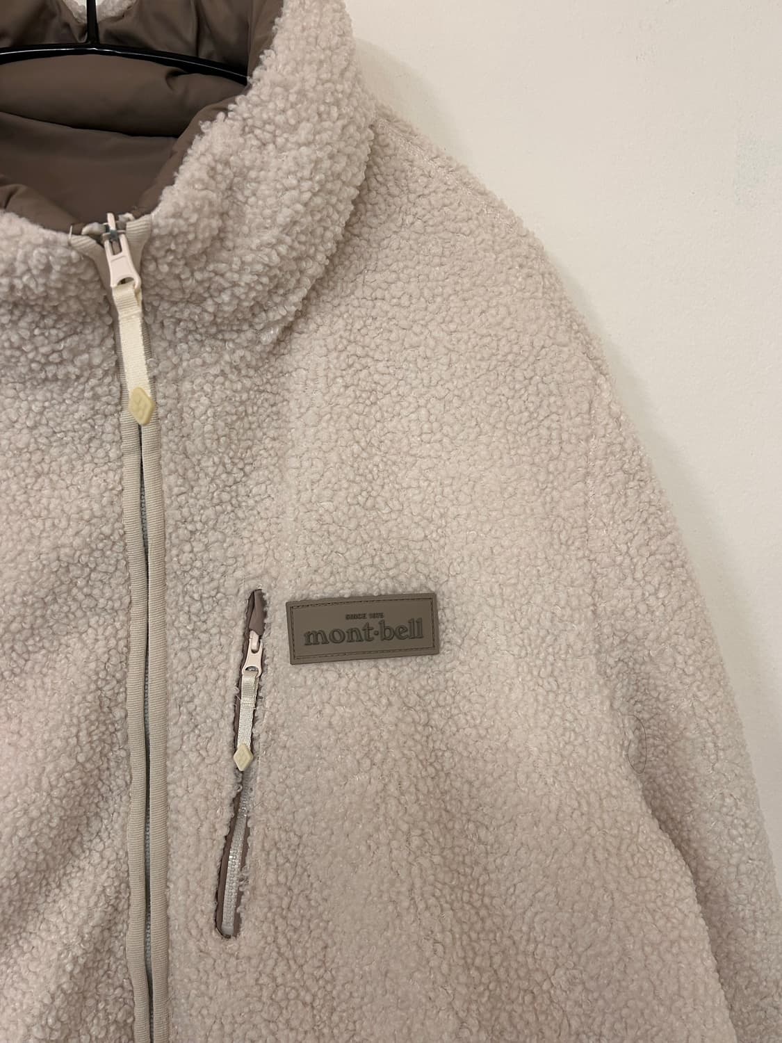 몽벨 남성 리버시블 플리스 패딩 자켓 100 상품이미지2