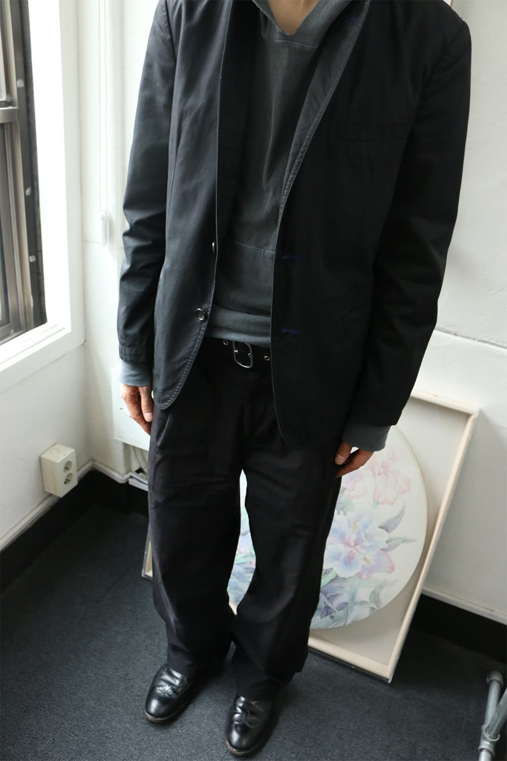 질샌더 블랙 트라우저  상품이미지3