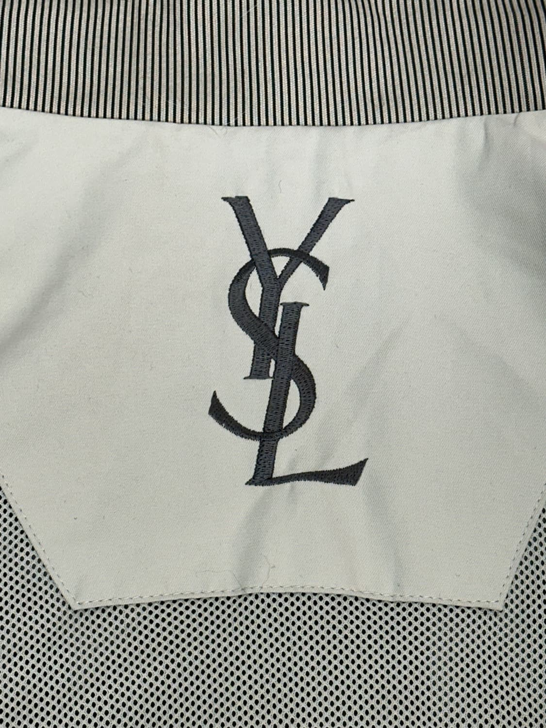 입생로랑 YSL 아카이브 카키 블루종 바람막이 점퍼 105 상품이미지7