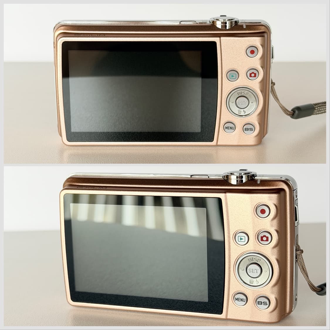 🎀미품•풀박스🎀 카시오 엑슬림 ex-z270 로즈골드 빈티지디카 상품이미지6