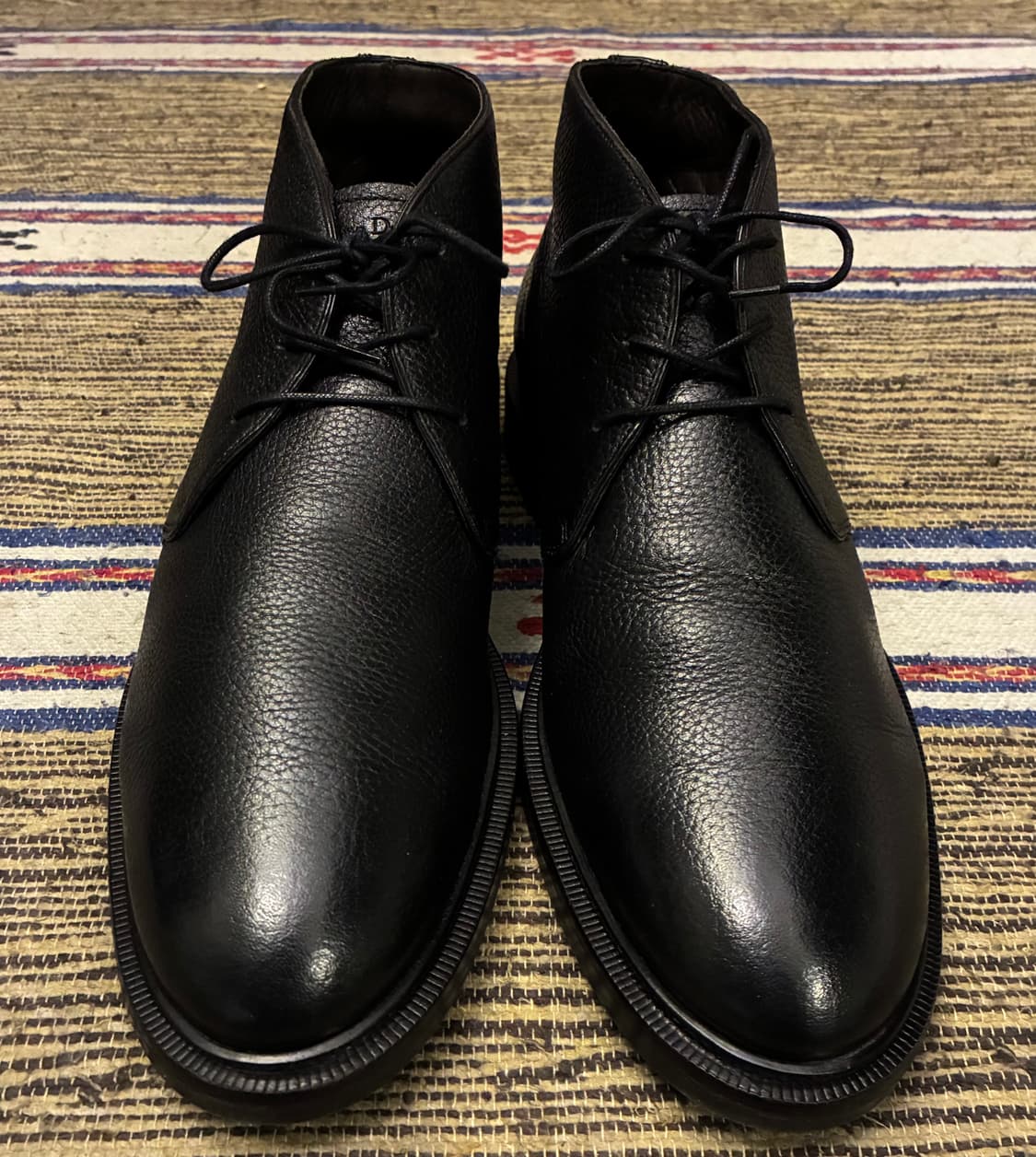 (44/285)마시모두띠 레더 가죽 처카부츠 데저트부츠 블랙 상품이미지3