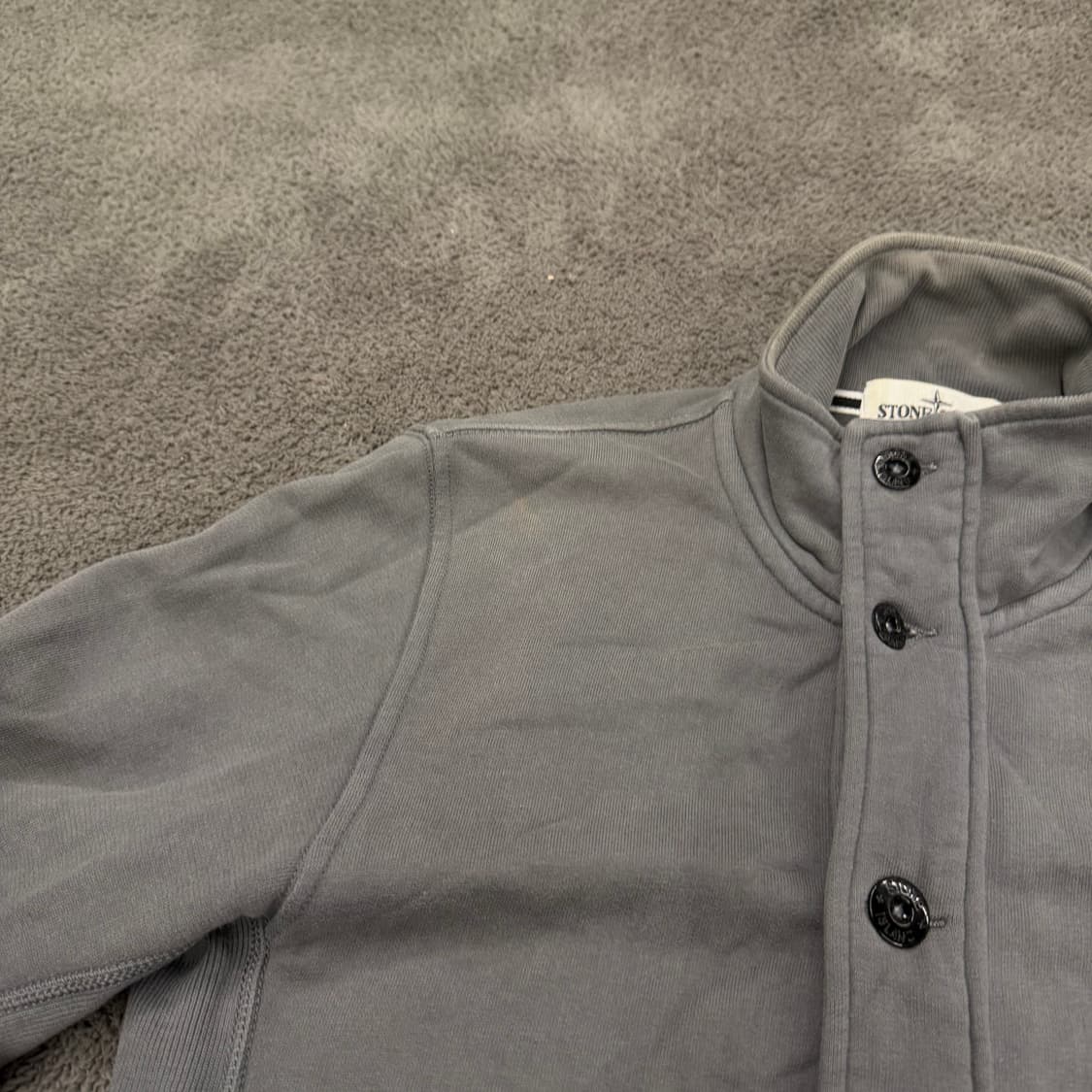 [ 정품/S ] 스톤아일랜드 와펜 버튼 집업 자켓 상품이미지7