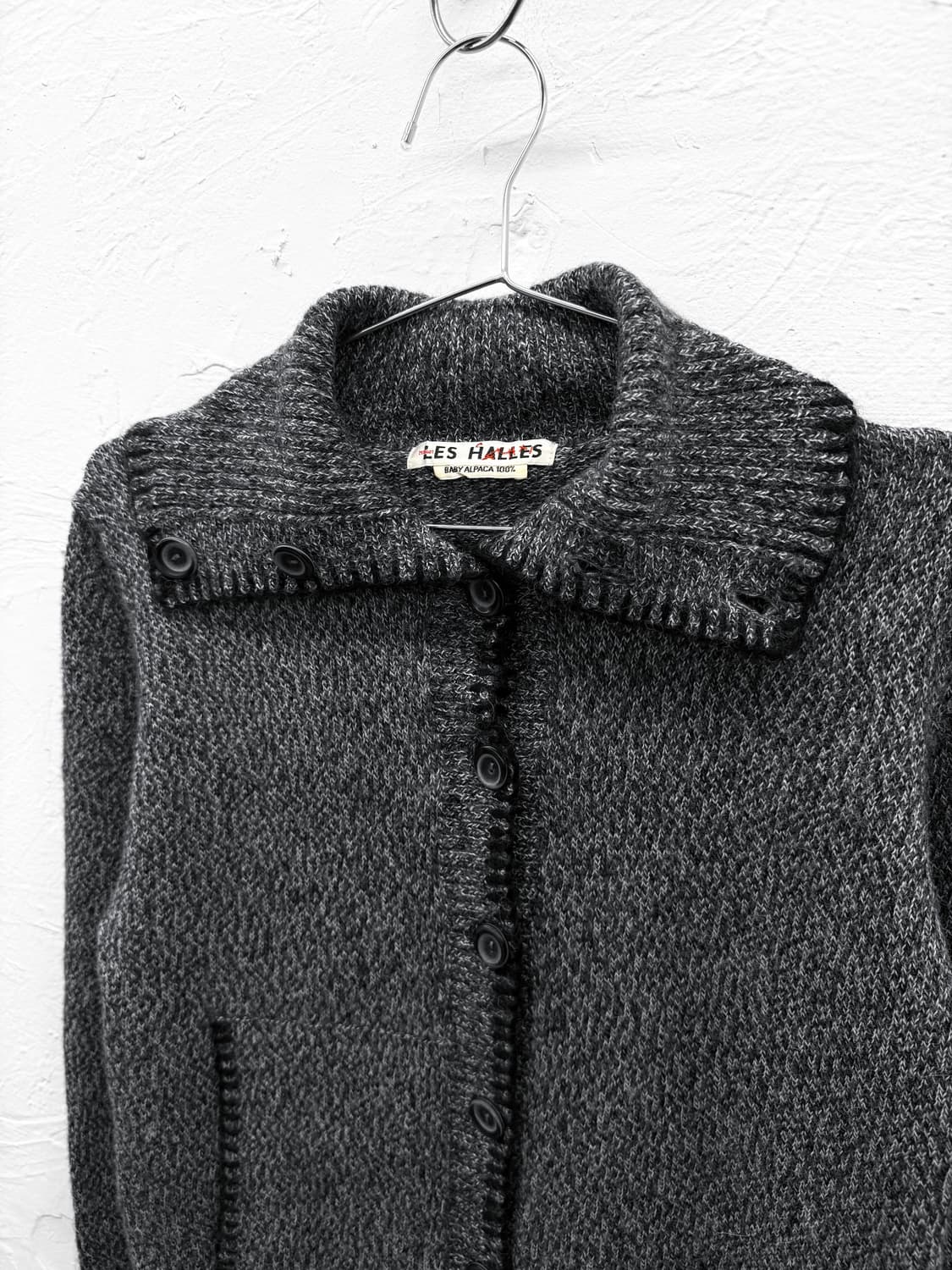 les halles 알파카 가디건 상품이미지2