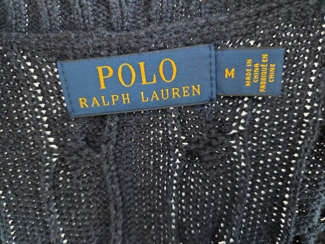 폴로 랄프로렌 니트 조끼 M(100~105), 변색 상품이미지2