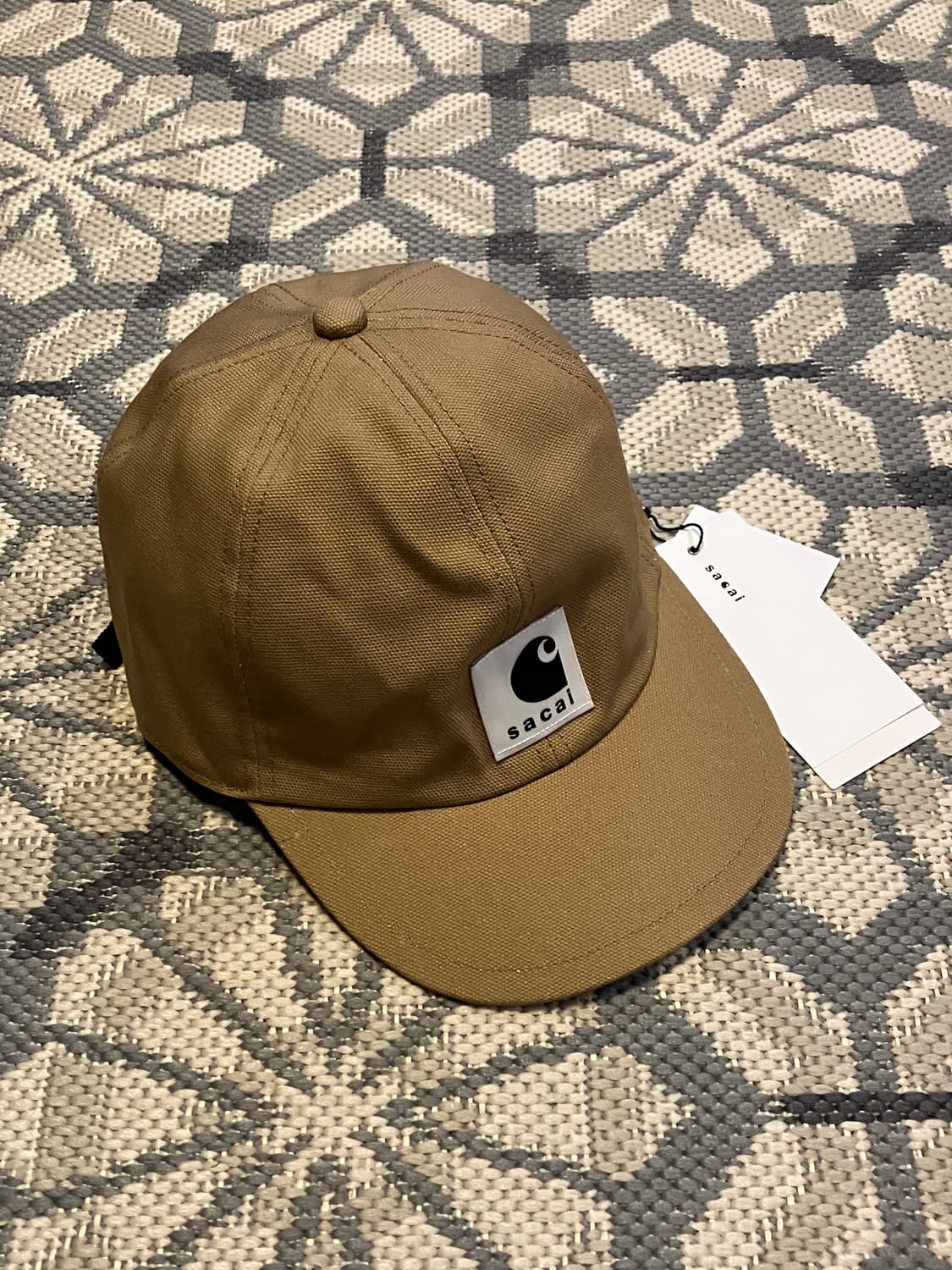 (OS) 사카이 X 칼하트WIP 덕 캡 베이지 상품이미지1