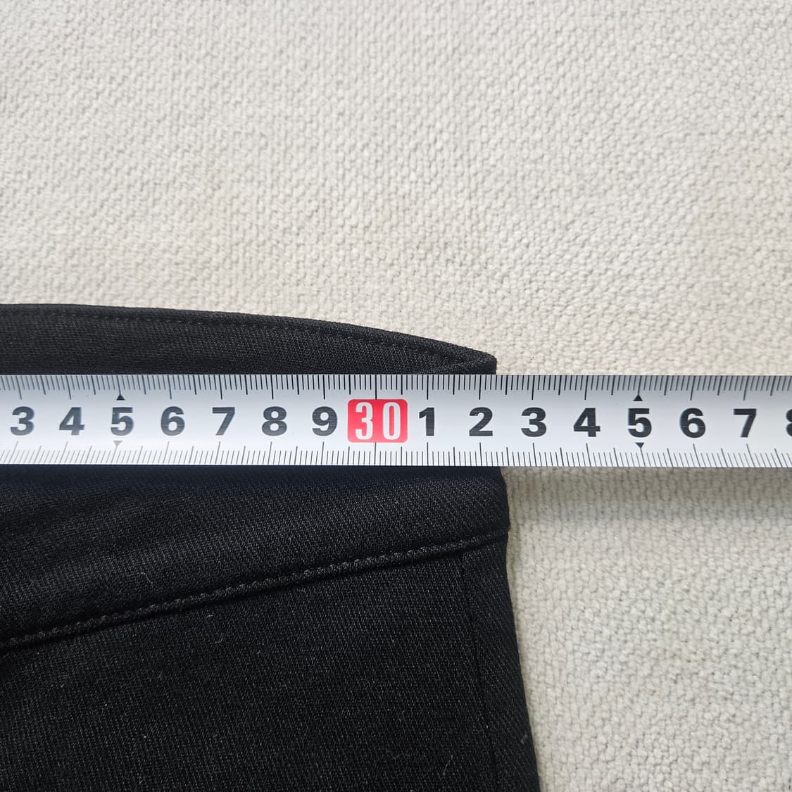 M/L 미스벨리 여성 블랙 치노 팬츠 0406Y 상품이미지5