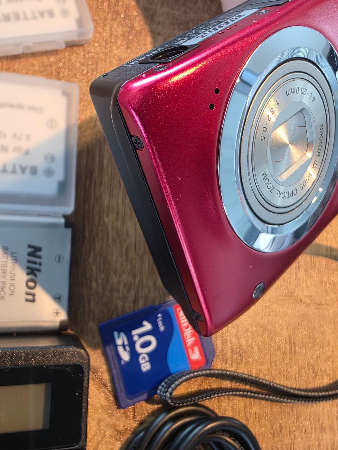 니콘 쿨픽스 A100 레드 디카(디지털 카메라) nikon coolpix 상품이미지7