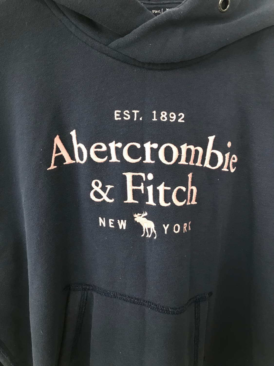 아베크롬비 y2k 와투케 차콜 후드티 상품이미지4
