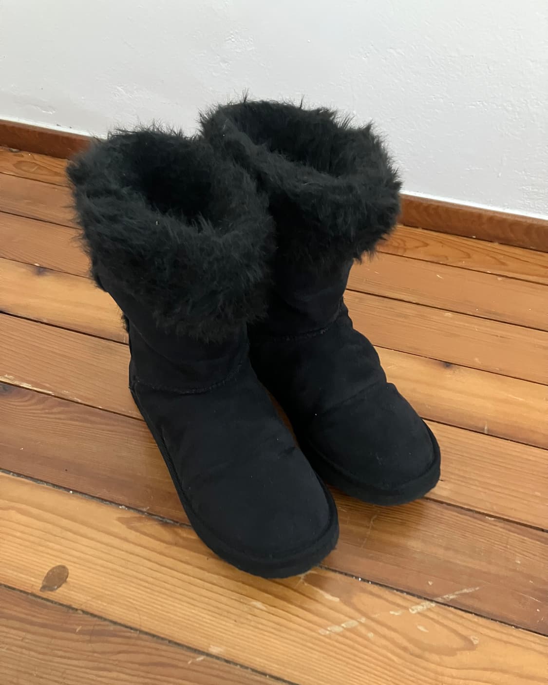 버튼 퍼 어그 부츠 상품이미지5