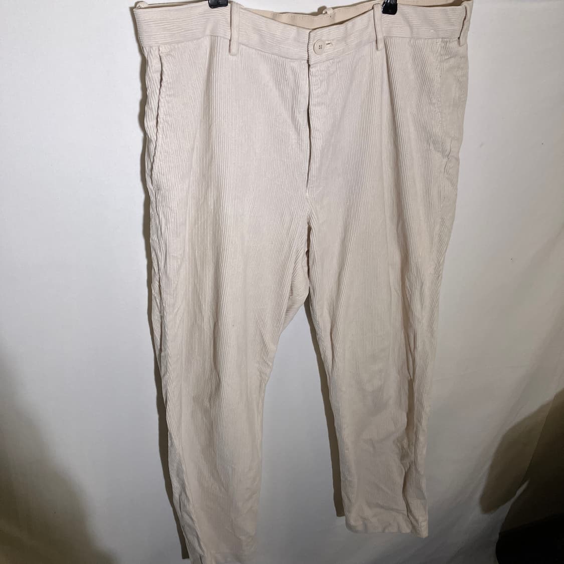 L-XL)유니클로 스판 허리밴딩 코듀로이 팬츠 면바지 상품이미지1