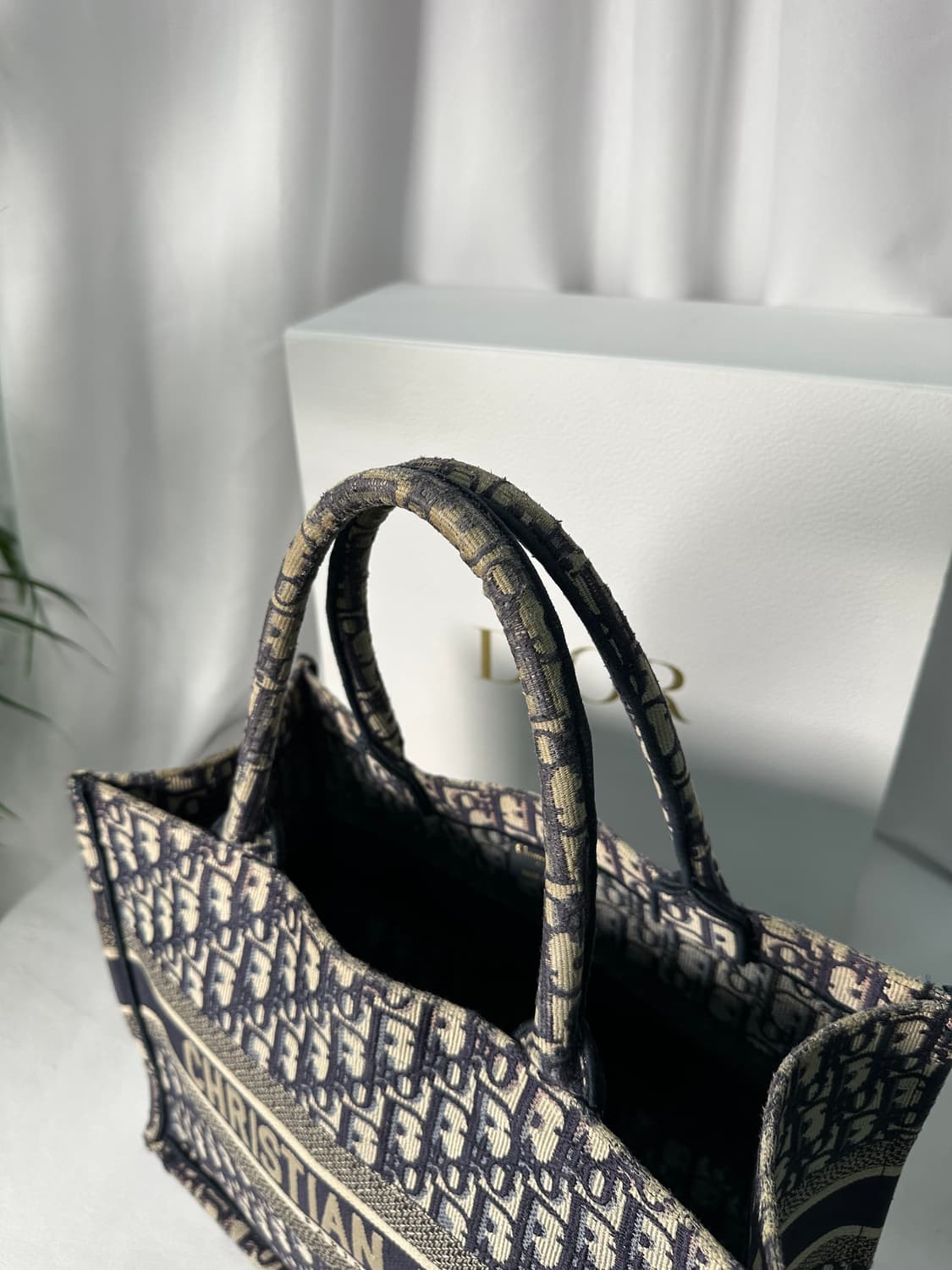 [정품]디올 오블리크 북토트 미디움백 상품이미지7