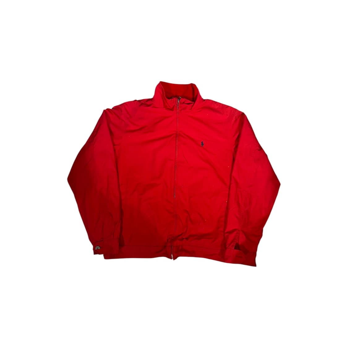 폴로 랄프 로렌 레드 기모 블루종 잠바 M 상품이미지5