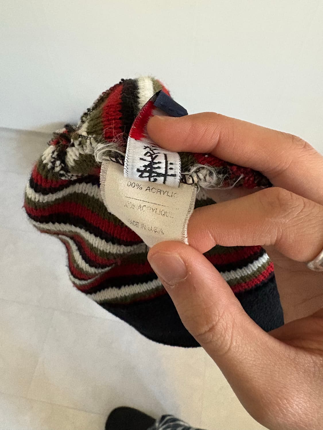 Made in usa 90s 스투시 비니 상품이미지2