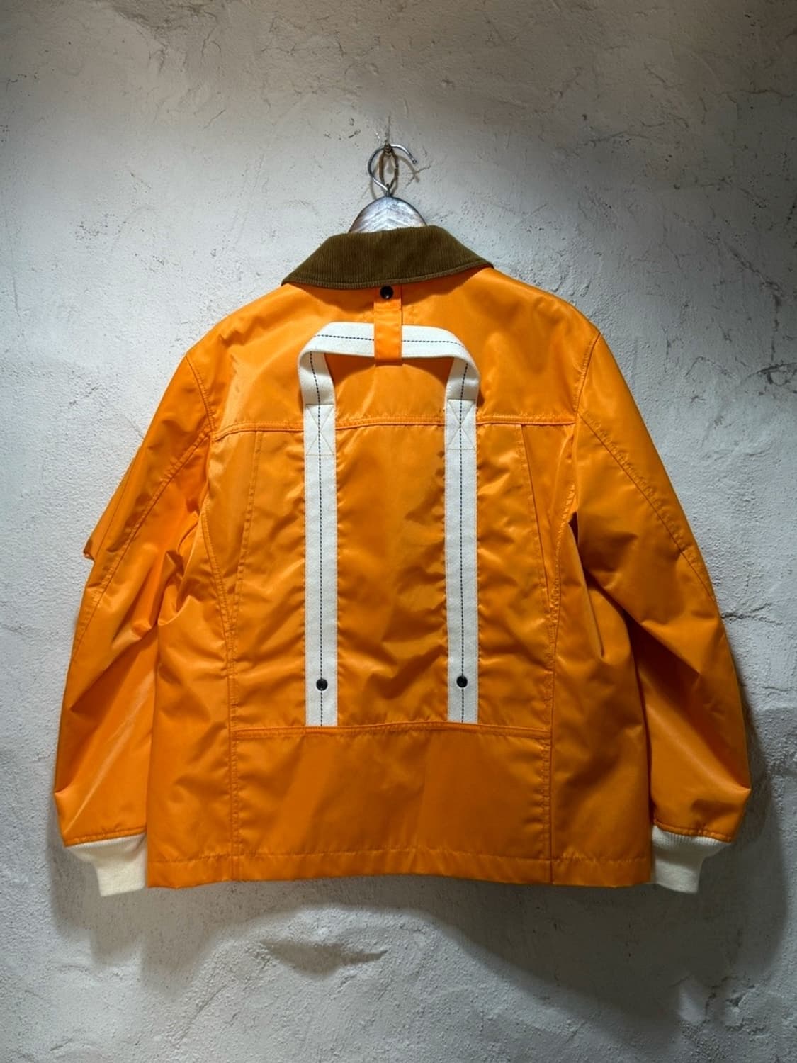 Comme des GARCONS 꼼데가르송 코듀로이 카라 나일론 트윌 재 상품이미지3