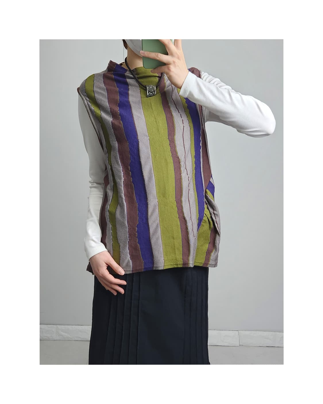 셔링 슬리브리스 베스트 상품이미지1