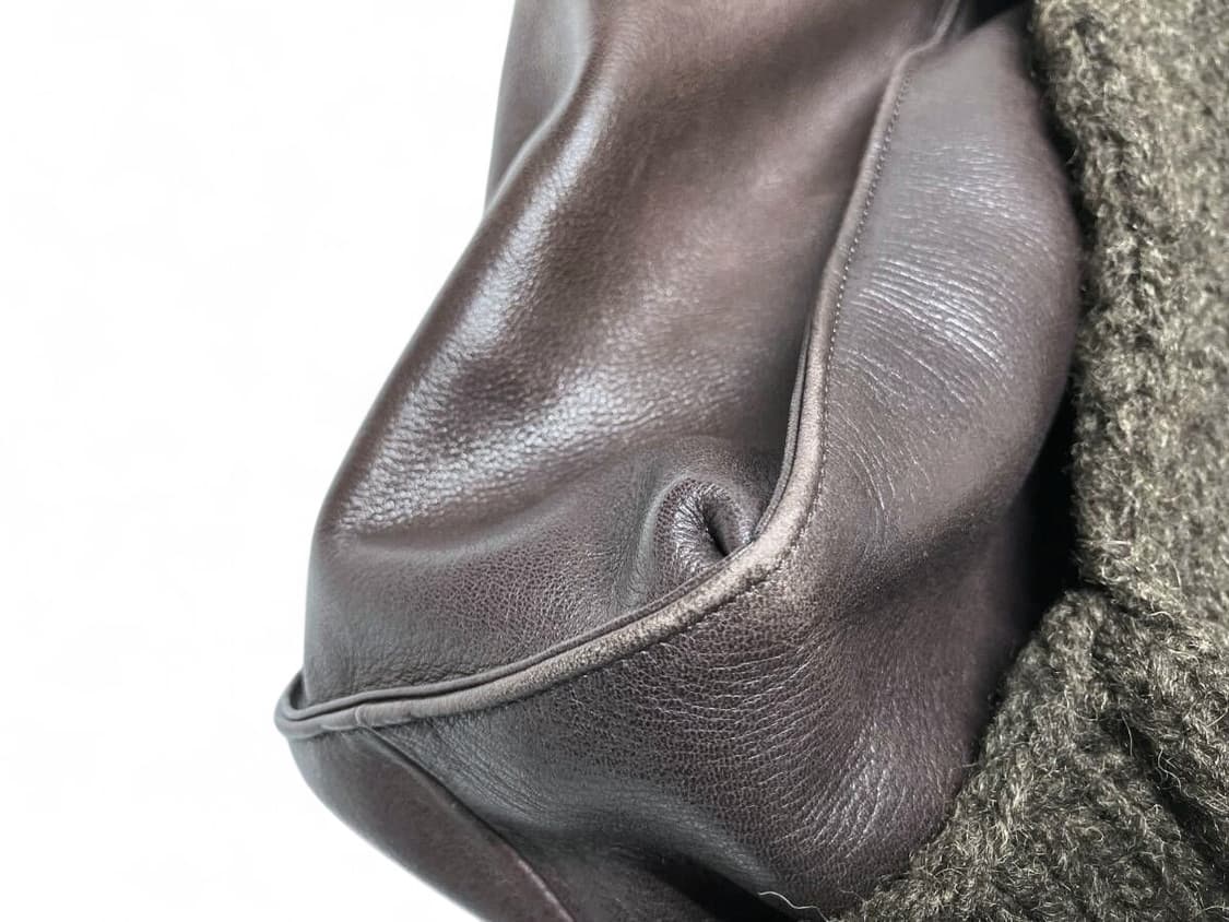 드리스 반노튼 니트 레더 레이어드 숄더백 상품이미지8