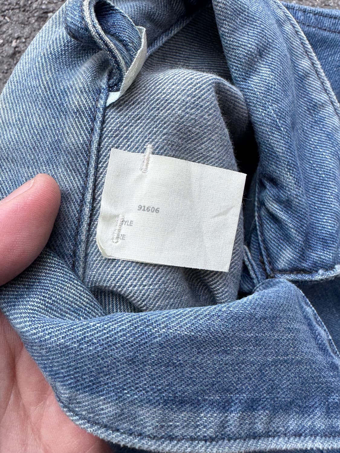 언할리우드 x 랭글러 LOT 11MJ 데님자켓  상품이미지4