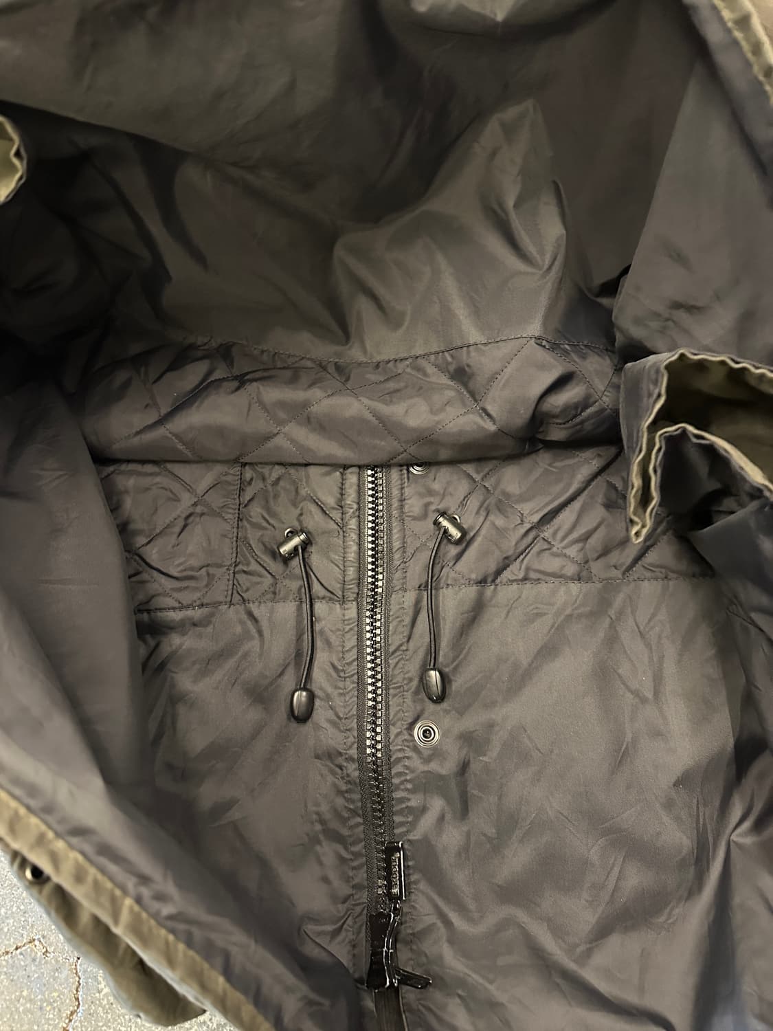 90s Barbour 바버 A930 왁스자켓 XL 상품이미지7