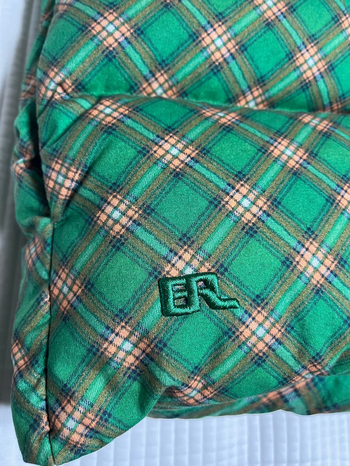 [L] ERL 패딩조끼 푸퍼 베스트 그린 상품이미지5