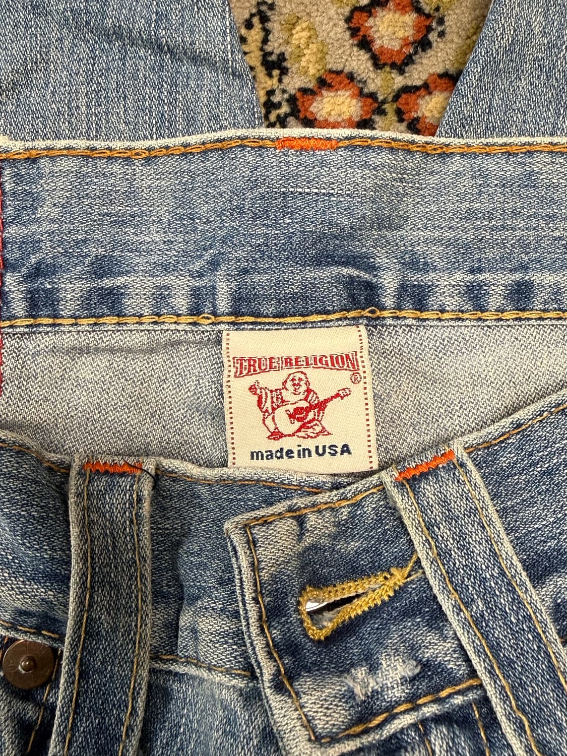 트루릴리전 조이 연청 부츠컷 데님팬츠 30 상품이미지5