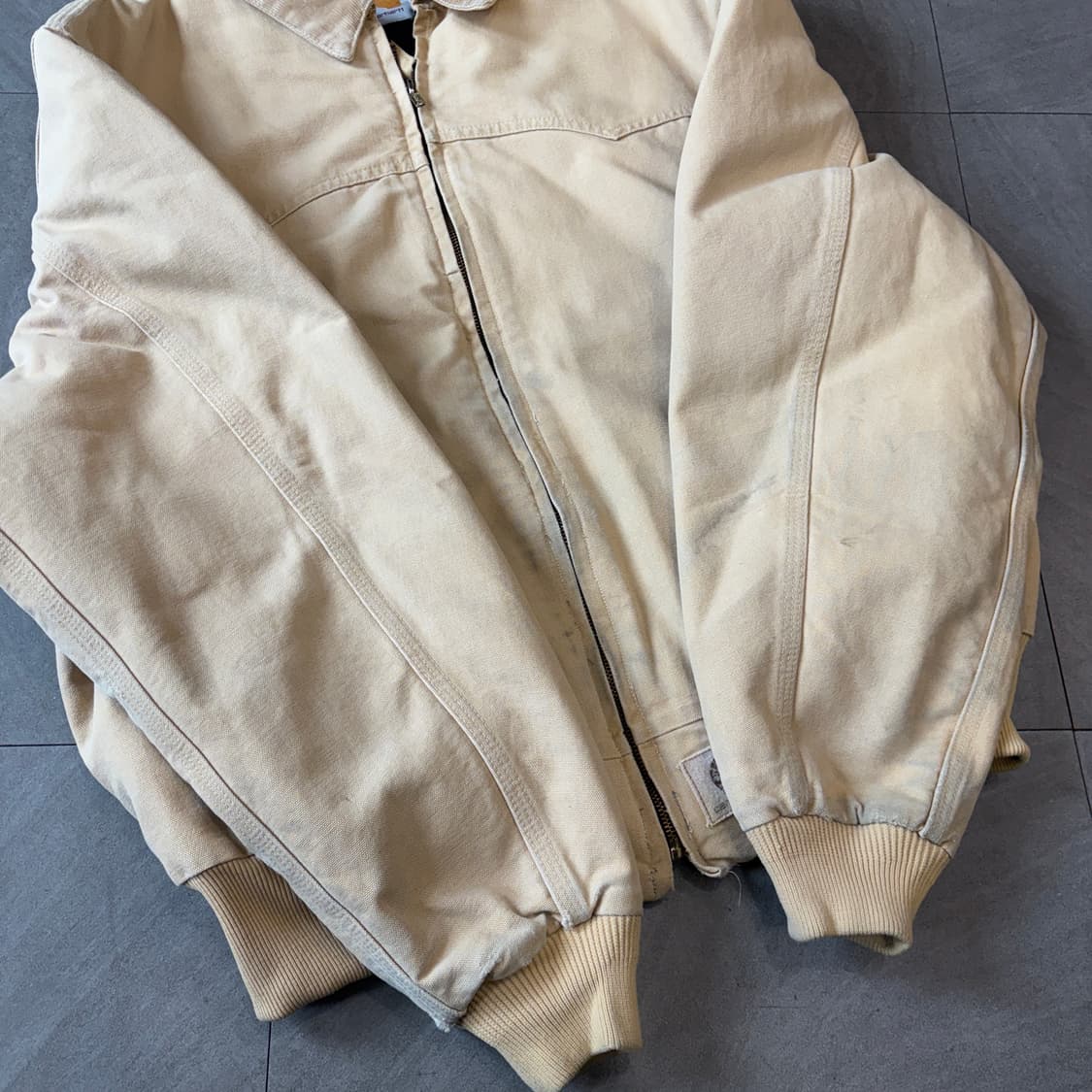 칼하트 정품 베이지 산타페 자켓 상품이미지7