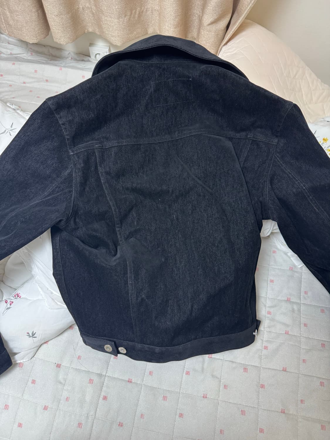 토니웩 벨벳 트러커 자켓 m 상품이미지3