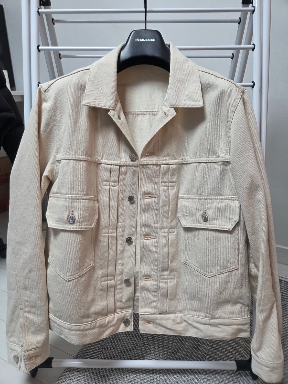 메종키츠네 데님자켓 베이지 M 상품이미지1