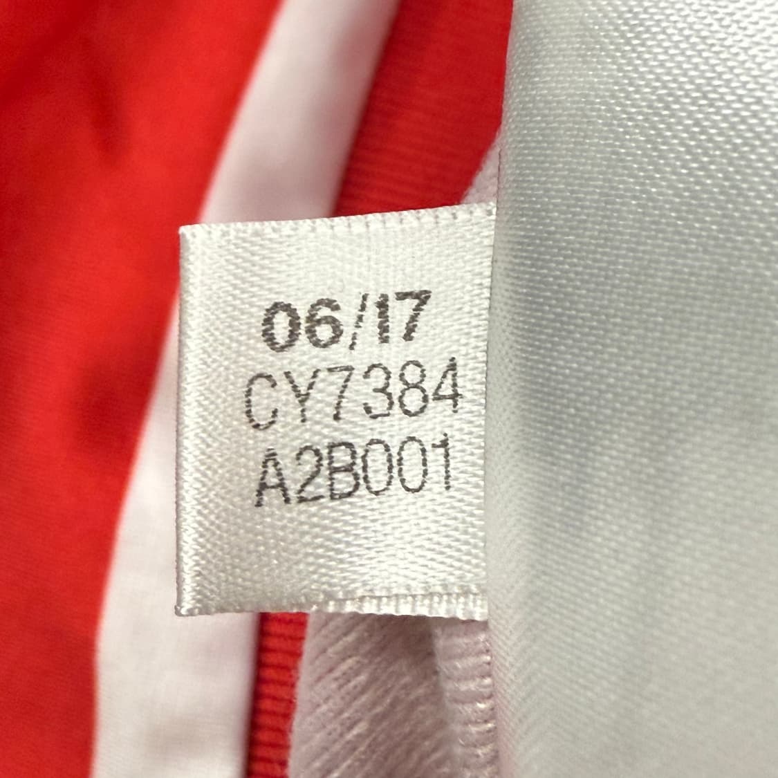 [정품/XS] 아디다스 삼선 트랙드레스 레드 화이트 b16 상품이미지7