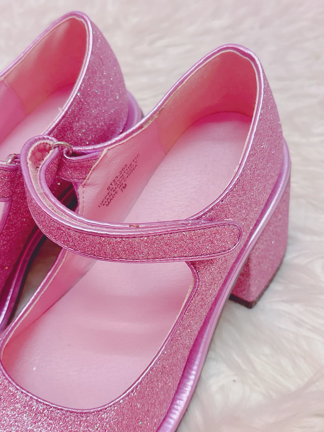 Sugar Thrillz glitter chunky mary janes 상품이미지4