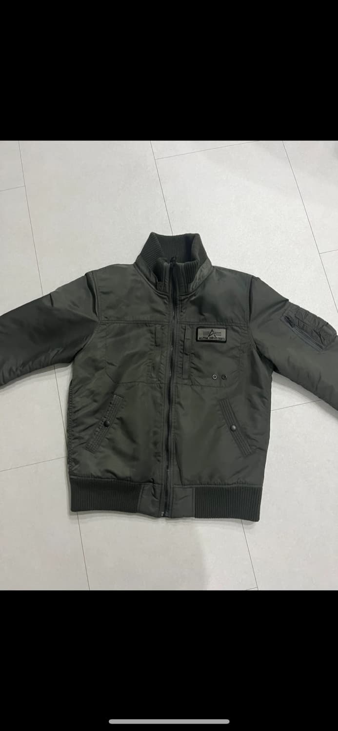 알파인더스트리 ma-1 블루종 봄버 자켓 일본  상품이미지1