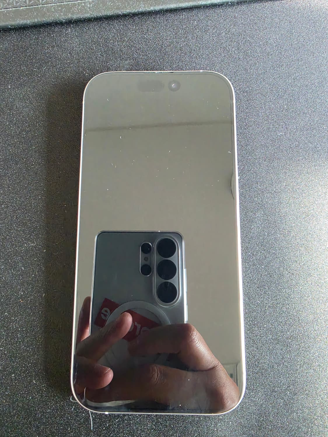 아이폰 16프로 화이트 256기가 s급(애캐플O) 상품이미지3