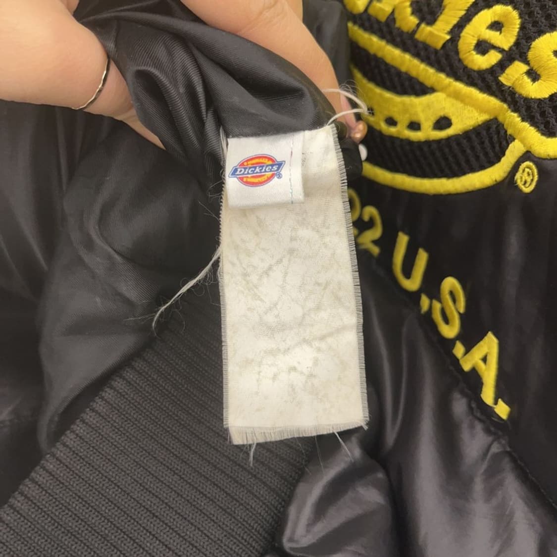 디키즈 올드스쿨 레트로 00's 백로고 숏 패딩 S C07657 상품이미지6